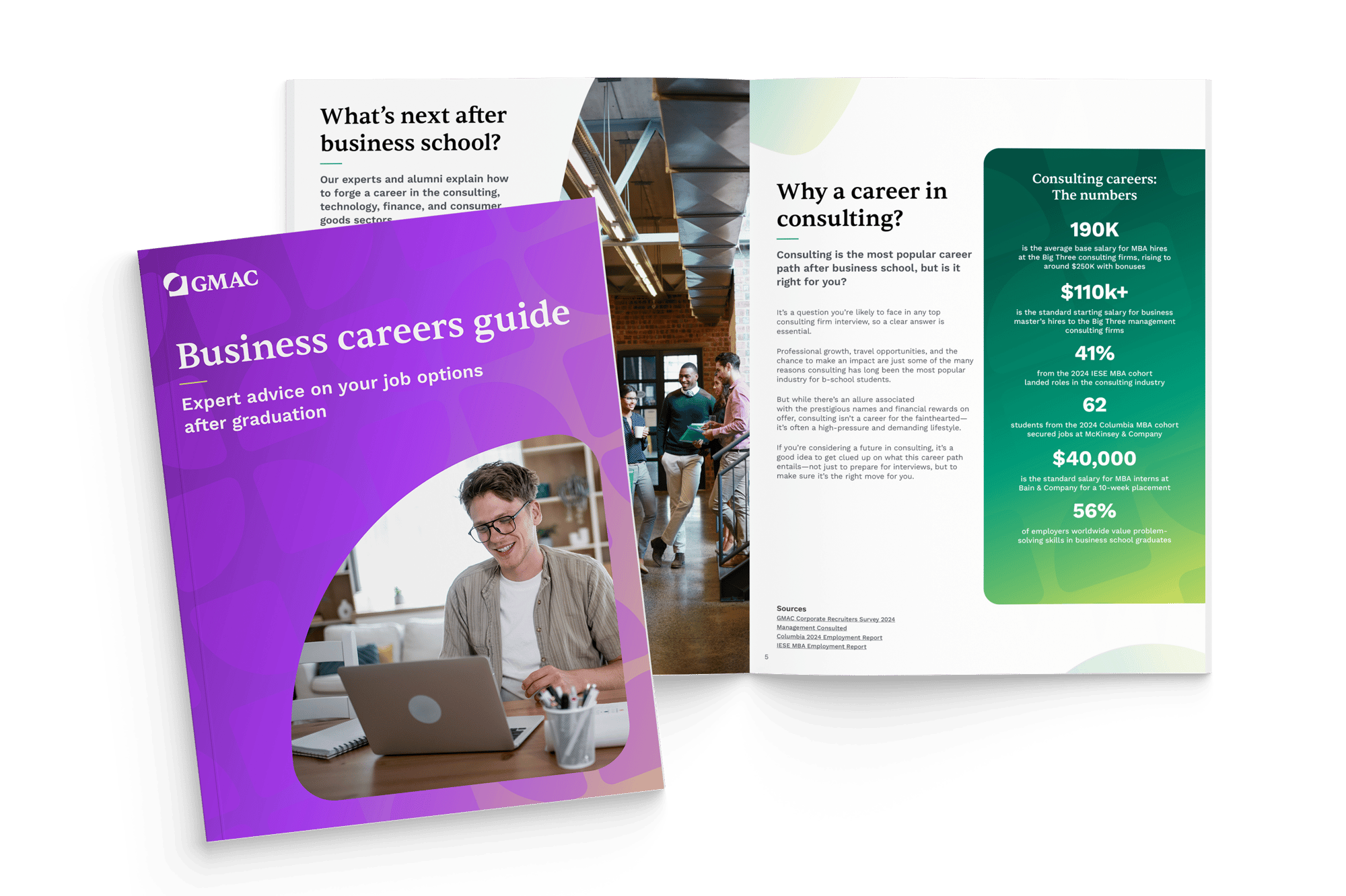 Buinsess Careers spread